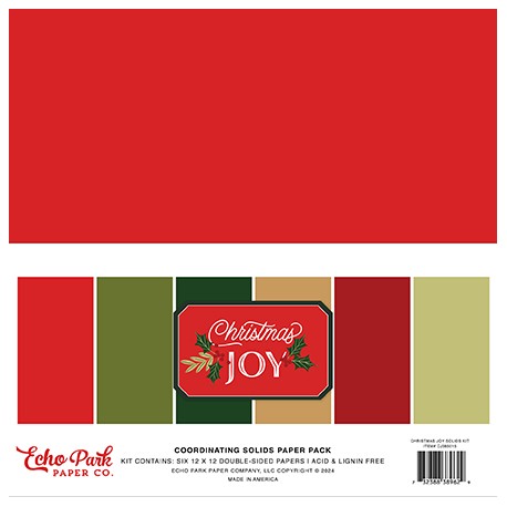 ECHOPARK - CHRISTMAS JOY - SOLID KIT