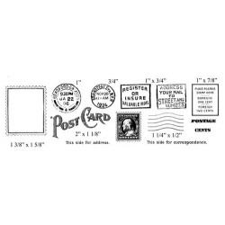 POD - Vintage Holiday Postmark Set