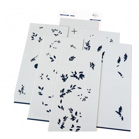 PINKFRESH STUDIO - Deck The Halls stencil