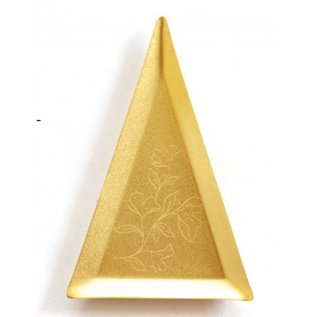 TRANGLE BRASS TRAY