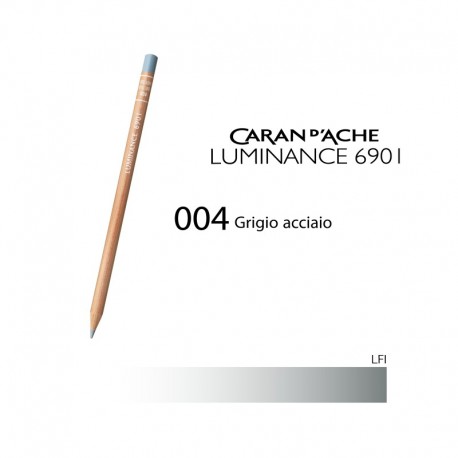 CARAN D'ACHE MATITA COLORATA LUMINANCE 6901 - 004 STEEL GREY