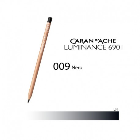 CARAN D'ACHE MATITA COLORATA LUMINANCE 6901 - 009 BLACK