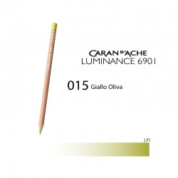 CARAN D'ACHE MATITA COLORATA LUMINANCE 6901 - 015 OLIVE YELLOW