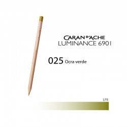 CARAN D'ACHE MATITA COLORATA LUMINANCE 6901 - 025 GREEN OLIVE