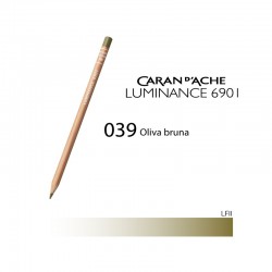 CARAN D'ACHE MATITA COLORATA LUMINANCE 6901 - 039 OLIVE BROWN