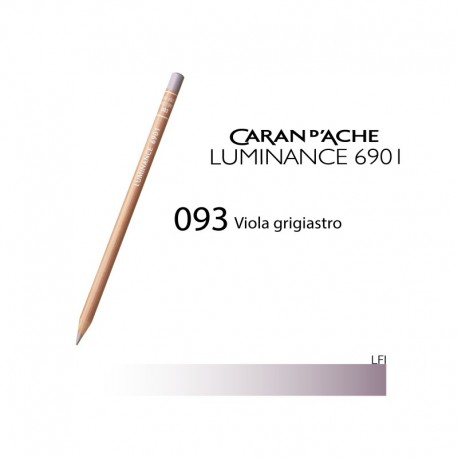 CARAN D'ACHE MATITA COLORATA LUMINANCE 6901 - 093 GRAY PURPLE