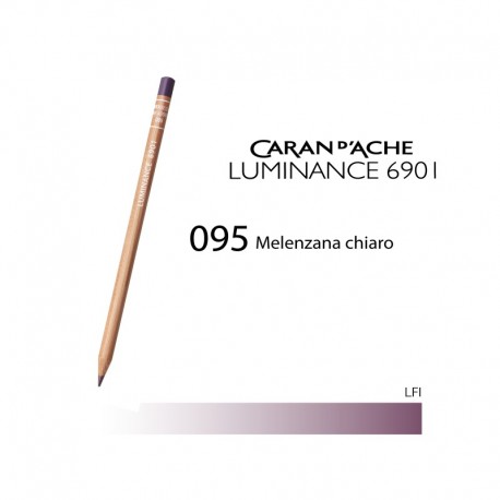 CARAN D'ACHE MATITA COLORATA LUMINANCE 6901 - 095 LIGHT AUBERGINE