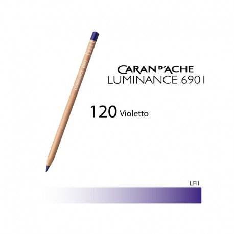 CARAN D'ACHE MATITA COLORATA LUMINANCE 6901 - 120 VIOLET