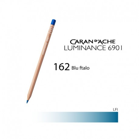 CARAN D'ACHE MATITA COLORATA LUMINANCE 6901 - 162 BLU FTALO
