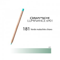 CARAN D'ACHE MATITA COLORATA LUMINANCE 6901 - 181 LIGHT MALACHITE GREEN