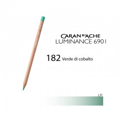 CARAN D'ACHE MATITA COLORATA LUMINANCE 6901 - 182 COBALT GREEN