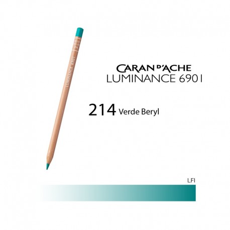 CARAN D'ACHE MATITA COLORATA LUMINANCE 6901 - 214 BERYL GREEN
