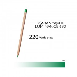CARAN D'ACHE MATITA COLORATA LUMINANCE 6901 - 220 GRASS GREEN