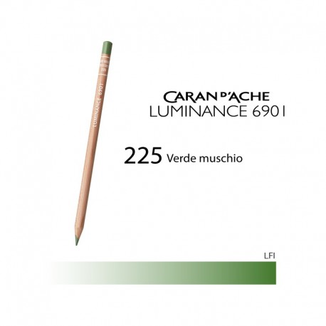 CARAN D'ACHE MATITA COLORATA LUMINANCE 6901 - 225 MOSS GREEN