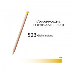 CARAN D'ACHE MATITA COLORATA LUMINANCE 6901 - 523 INDIAN YELLOW