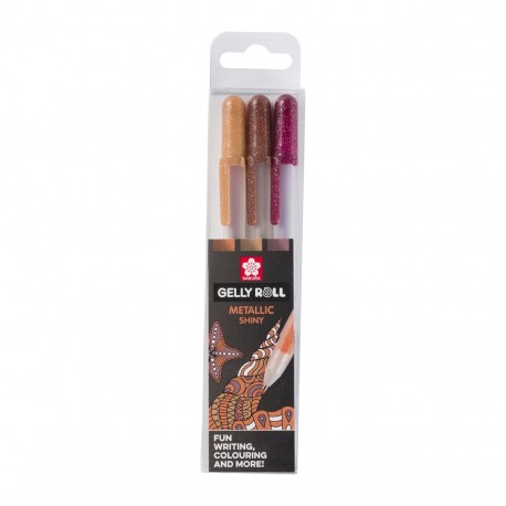 GELLY ROLL - METALLIC SHINY - NATURE