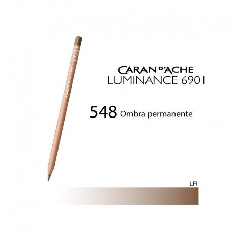 CARAN D'ACHE MATITA COLORATA LUMINANCE 6901 - 548 RAW UMBER