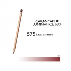CARAN D'ACHE MATITA COLORATA LUMINANCE 6901 - 575 CARMINE LAKE