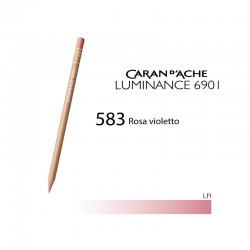 CARAN D'ACHE MATITA COLORATA LUMINANCE 6901 - 583 VIOLET PINK