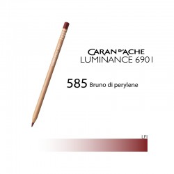 CARAN D'ACHE MATITA COLORATA LUMINANCE 6901 - 585 PERYLENE BROWN