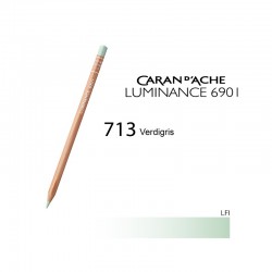 CARAN D'ACHE MATITA COLORATA LUMINANCE 6901 - 713 MIDDLE VERDIGRIS