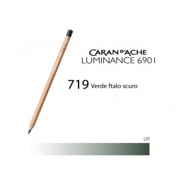 CARAN D'ACHE MATITA COLORATA LUMINANCE 6901 - 719 VERDE FTALO SCURO