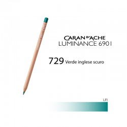 CARAN D'ACHE MATITA COLORATA LUMINANCE 6901 - 729 DARK ENGLISH GREEN