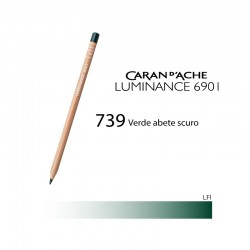 CARAN D'ACHE MATITA COLORATA LUMINANCE 6901 - 739 DARK SAP GREEN