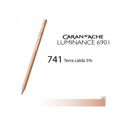 CARAN D'ACHE MATITA COLORATA LUMINANCE 6901 - 741 WARM  EARTH 5%