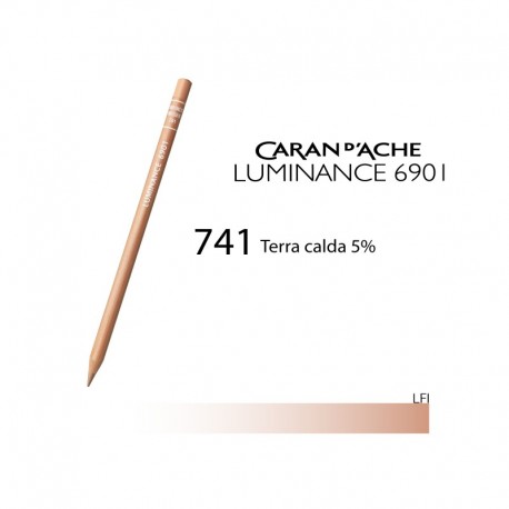 CARAN D'ACHE MATITA COLORATA LUMINANCE 6901 - 741 WARM  EARTH 5%