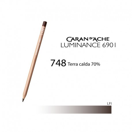 CARAN D'ACHE MATITA COLORATA LUMINANCE 6901 - 748 WARM  EARTH 70%