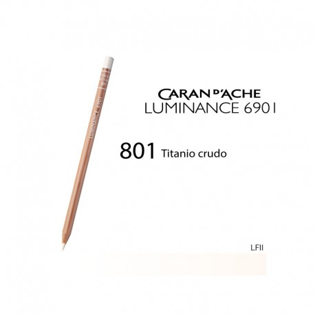 CARAN D'ACHE MATITA COLORATA LUMINANCE 6901 - 801 BUFF TITANIUM