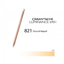 CARAN D'ACHE MATITA COLORATA LUMINANCE 6901 - 821 NAPLES OCHRE