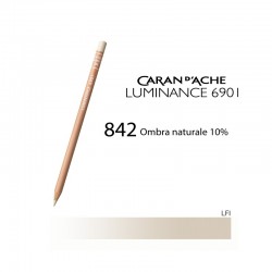 CARAN D'ACHE MATITA COLORATA LUMINANCE 6901 - 842 BROWN OCHRE 10%