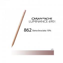 CARAN D'ACHE MATITA COLORATA LUMINANCE 6901 - 862 BURNT SIENNA 10%