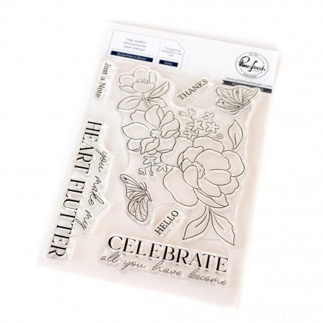 PINKFRESH STUDIO - Butterflies In Bloom Stamp