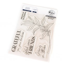 PINKFRESH STUDIO - Grateful Greenery stamp