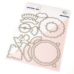 PINKFRESH STUDIO - Floral Kaleidoscope stamp - FUSTELLE