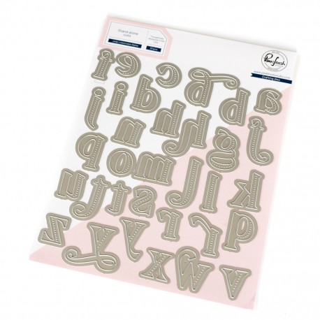 PINKFRESH STUDIO - Jody Lowercase Alpha die - FUSTELLE