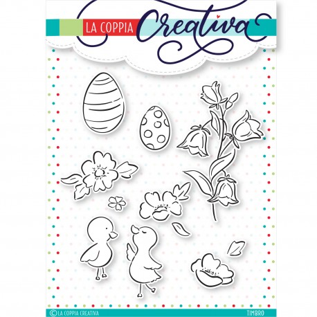 LCC – timbro PRIMAVERA IN FIORE