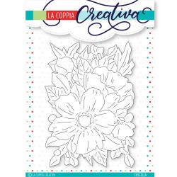 LCC - fustella SFONDO CON FIORI - FUSTELLA