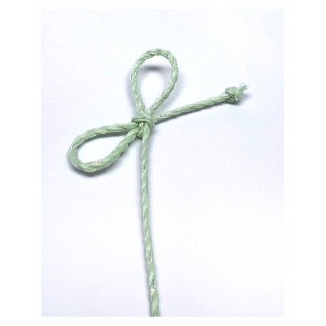 NASTRO TWINE KANDY - VERDE MENTA BRILLANTINATO