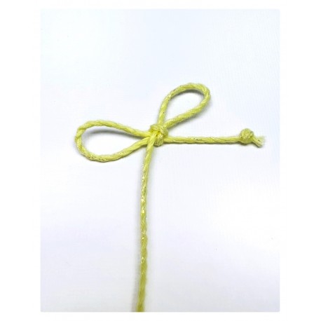 NASTRO TWINE KANDY - GIALLO BRILLANTINATO