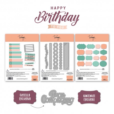 Bundle Happy Birthday + 1 pochette + 1 fustella esclusiva – area dedicata
