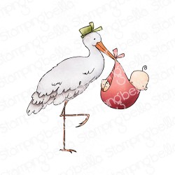 STAMPINGBELLA - Delivery from the Stork