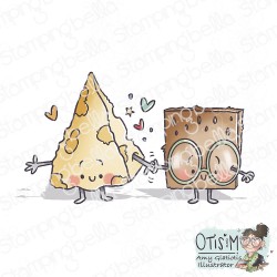 STAMPINGBELLA - Spec-Tacular Cheese & Crackers