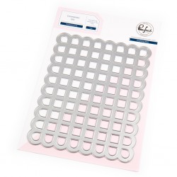 PINKFRESH STUDIO - Scalloped Grid Coverplate Die