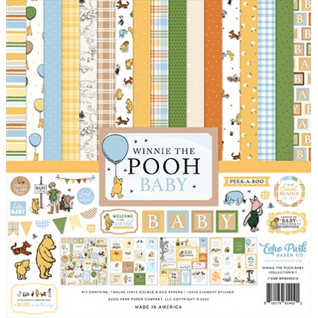 ECHOPARK - Winnie The Pooh Baby Collection Kit