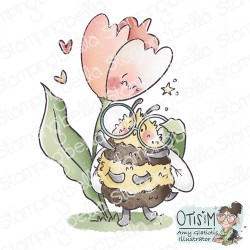 STAMPING BELLA - Buzzy Bee and a Tulip