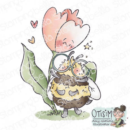 STAMPING BELLA - Buzzy Bee and a Tulip